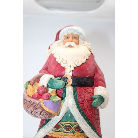 Jim Shore - A Festive Forage Santa - Heartwood Creeek - Picture 5 of 9